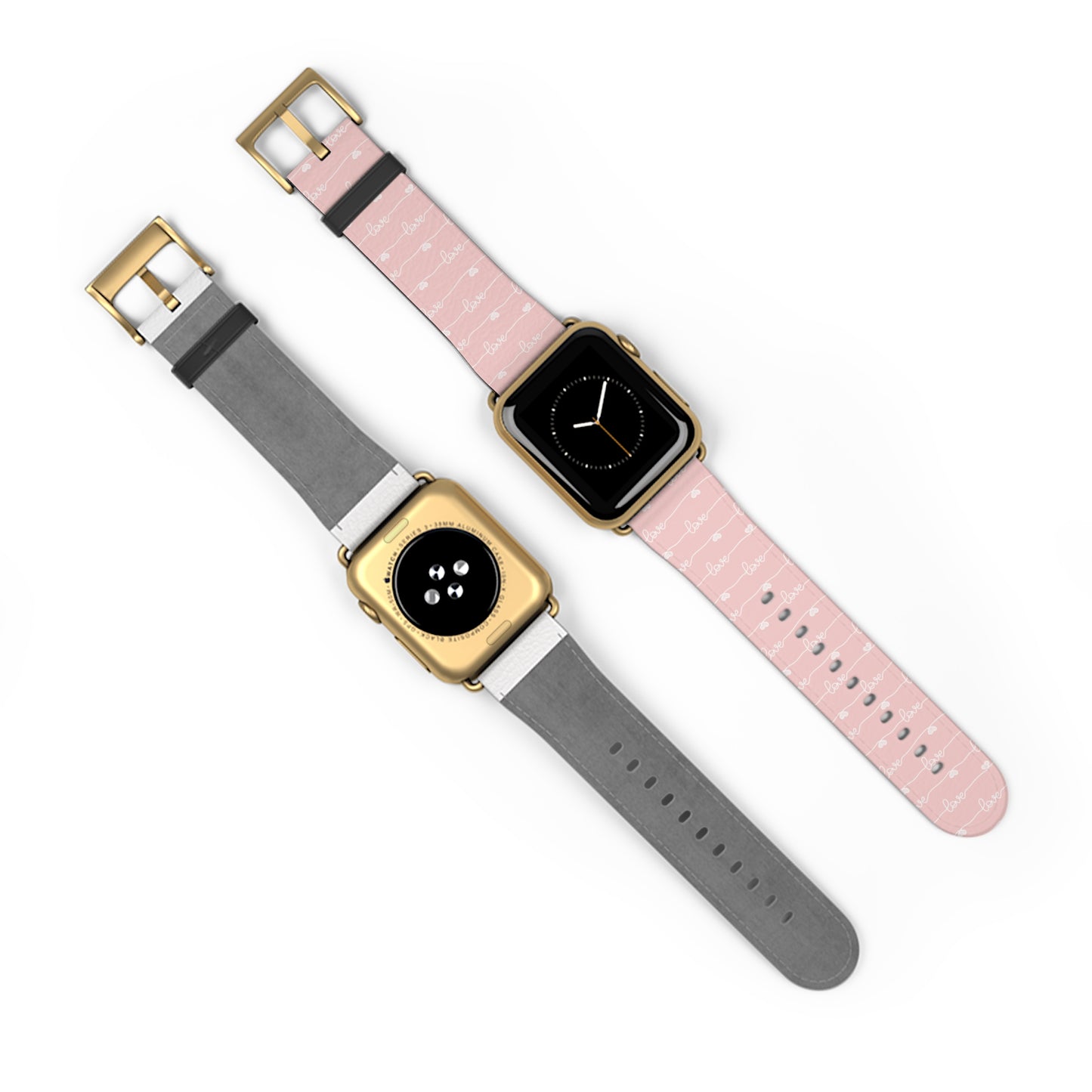 🩷Pastel "Love" Pink Watch Band ✨