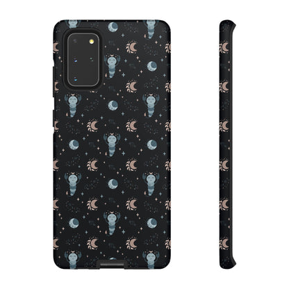 Black " Zodiac Scorpio " Tough Phone Cases