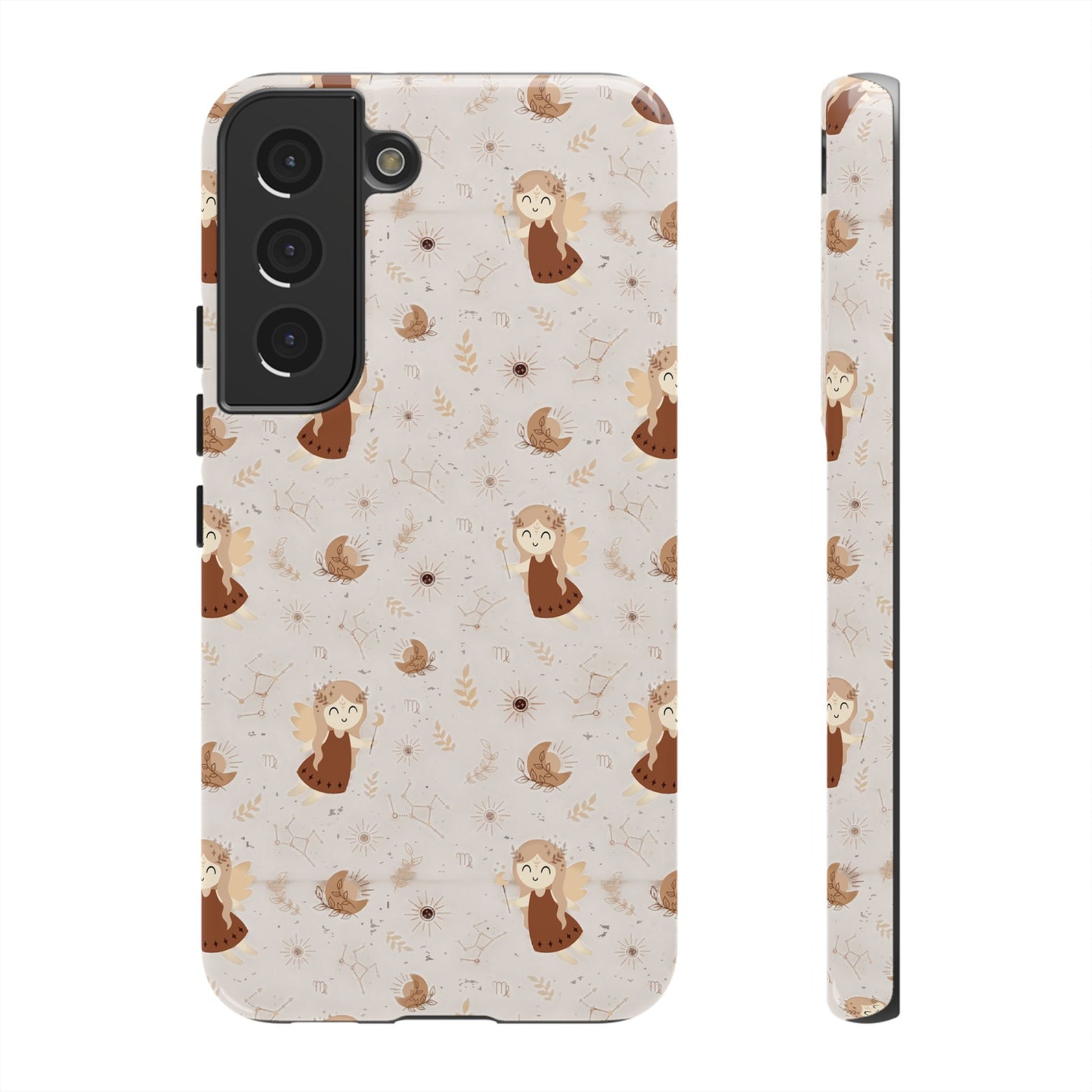 Cappucino " Zodiac Virgo " Tough Phone Cases