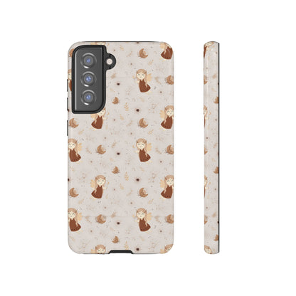 Cappucino " Zodiac Virgo " Tough Phone Cases