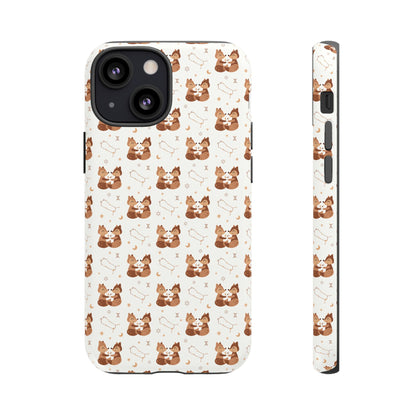 Powder White " Zodiac Gemini " Tough Phone Cases
