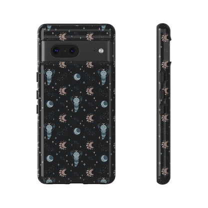 Black " Zodiac Scorpio " Tough Phone Cases