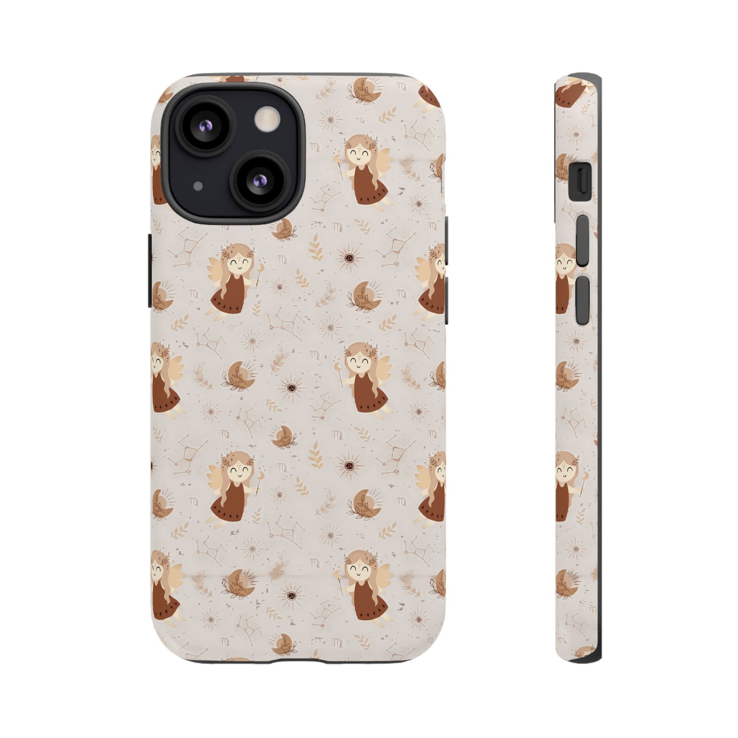 Cappucino " Zodiac Virgo " Tough Phone Cases