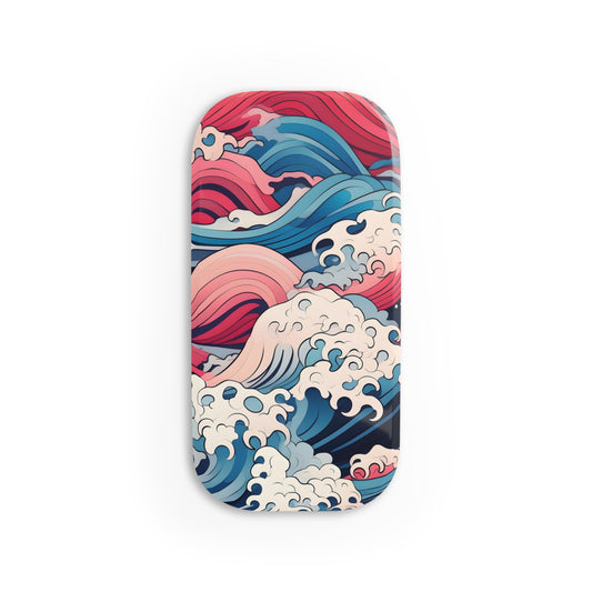 Phone Click-On Grip 3 "Japanese Waves" 🌊✨