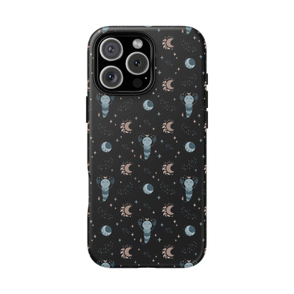 Black " Zodiac Scorpio " Tough Phone Cases