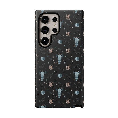 Black " Zodiac Scorpio " Tough Phone Cases