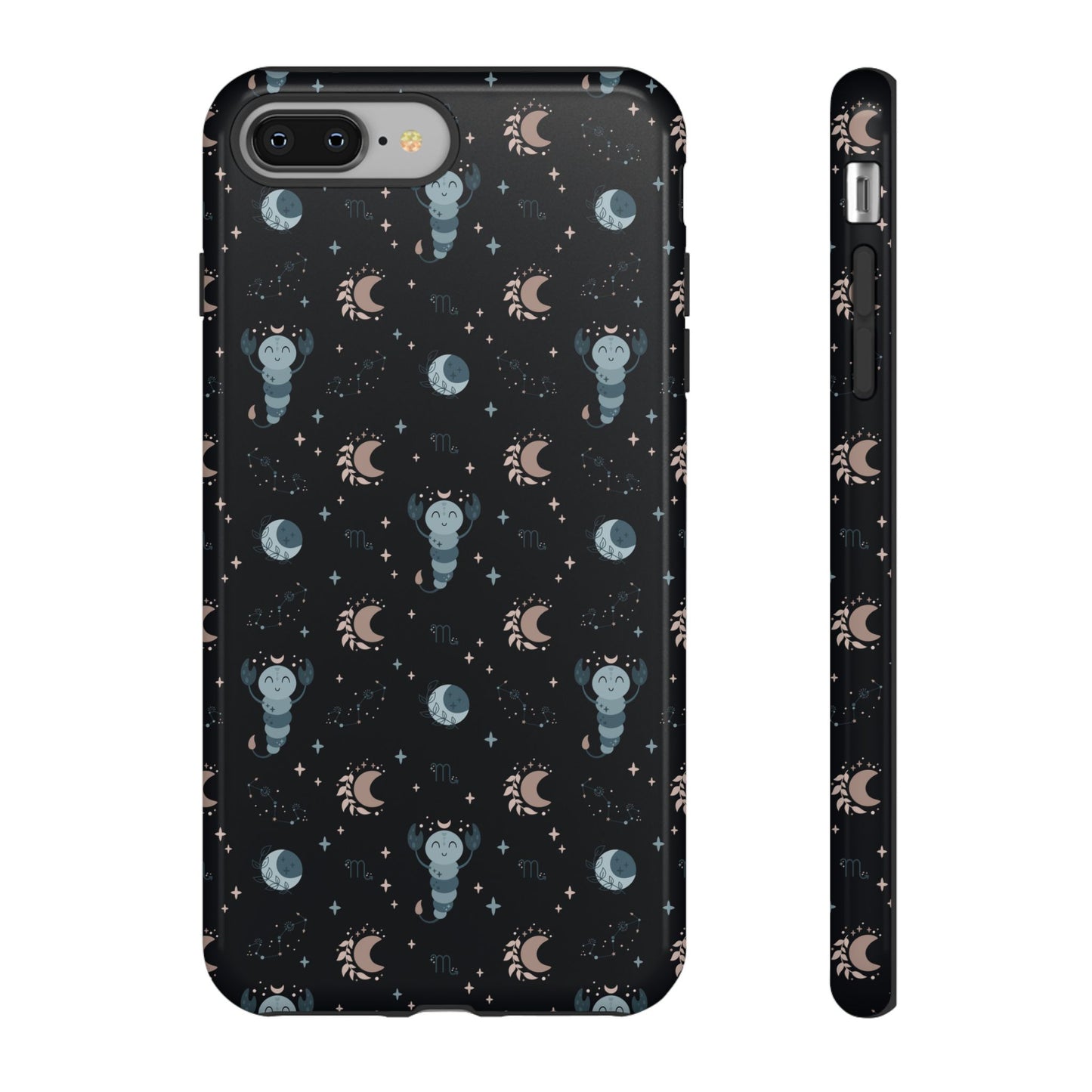 Black " Zodiac Scorpio " Tough Phone Cases