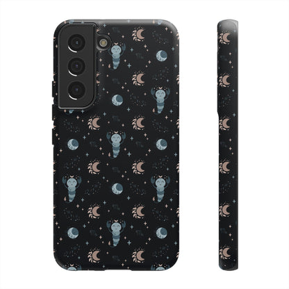 Black " Zodiac Scorpio " Tough Phone Cases