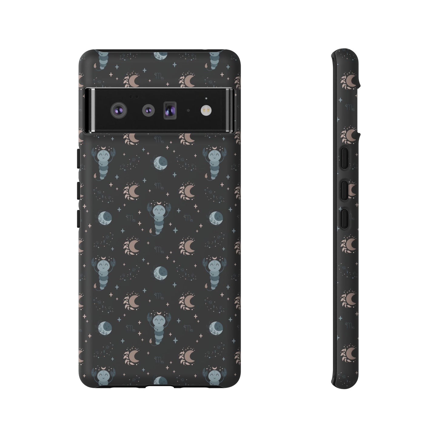 Black " Zodiac Scorpio " Tough Phone Cases