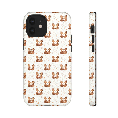 Powder White " Zodiac Gemini " Tough Phone Cases