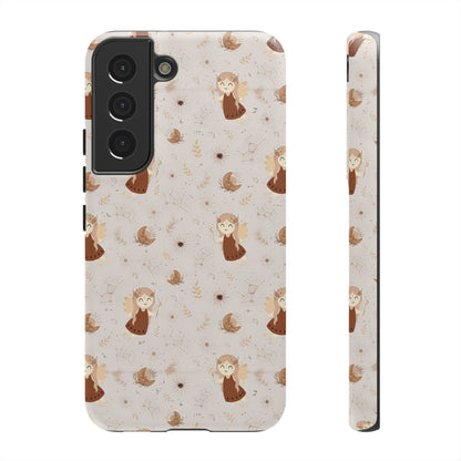 Cappucino " Zodiac Virgo " Tough Phone Cases