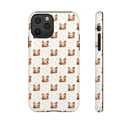Powder White " Zodiac Gemini " Tough Phone Cases