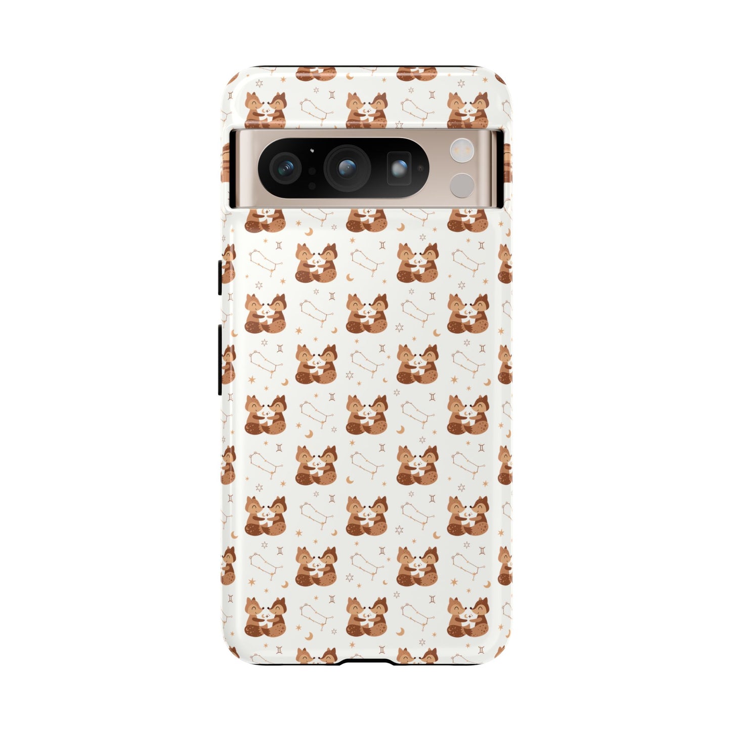 Powder White " Zodiac Gemini " Tough Phone Cases