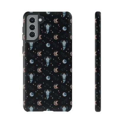 Black " Zodiac Scorpio " Tough Phone Cases