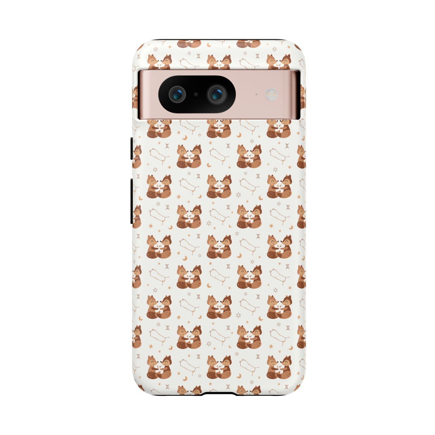 Powder White " Zodiac Gemini " Tough Phone Cases