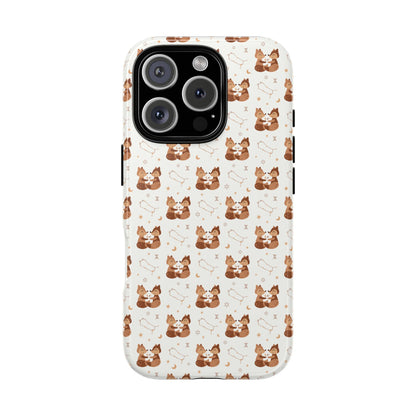 Powder White " Zodiac Gemini " Tough Phone Cases