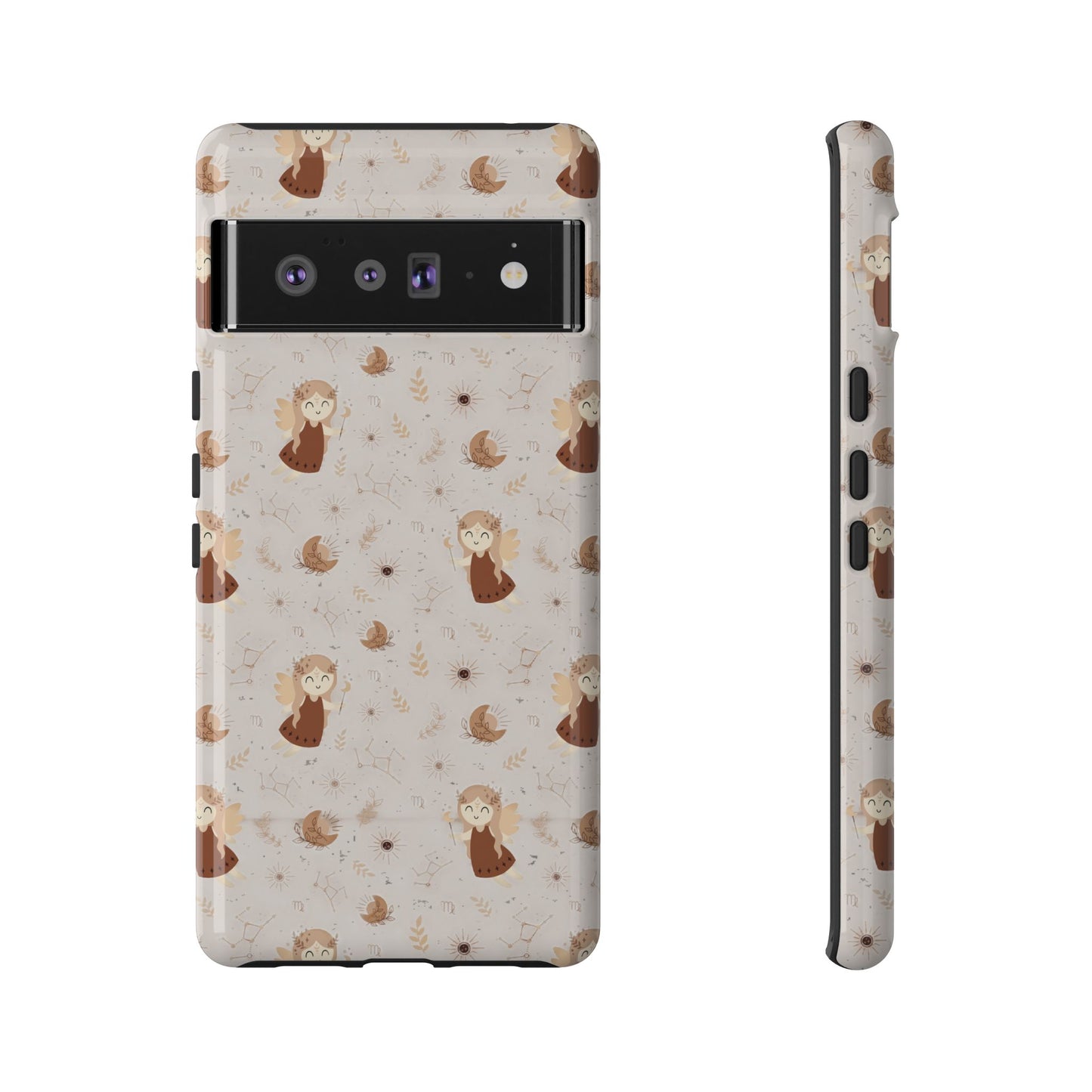 Cappucino " Zodiac Virgo " Tough Phone Cases