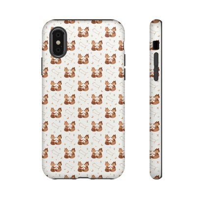 Powder White " Zodiac Gemini " Tough Phone Cases