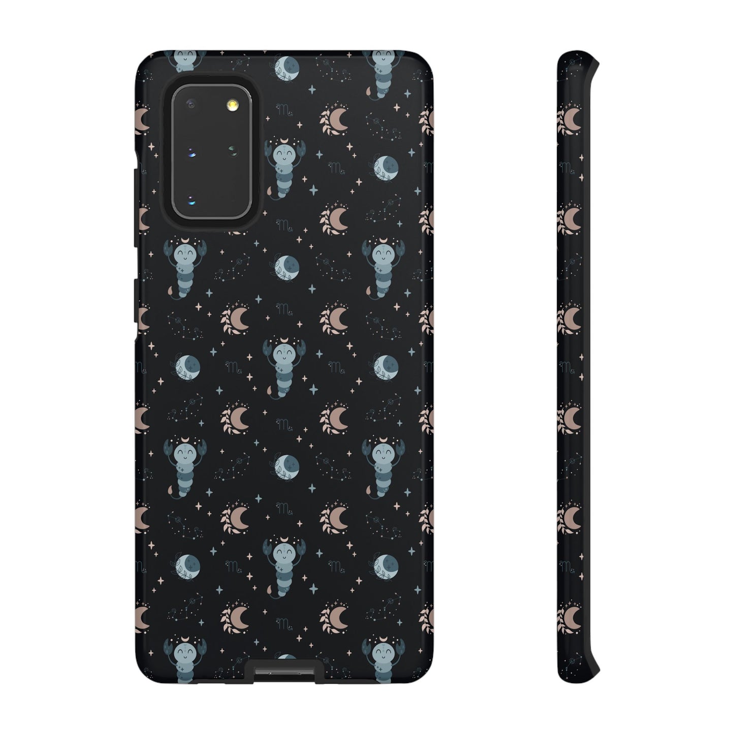 Black " Zodiac Scorpio " Tough Phone Cases
