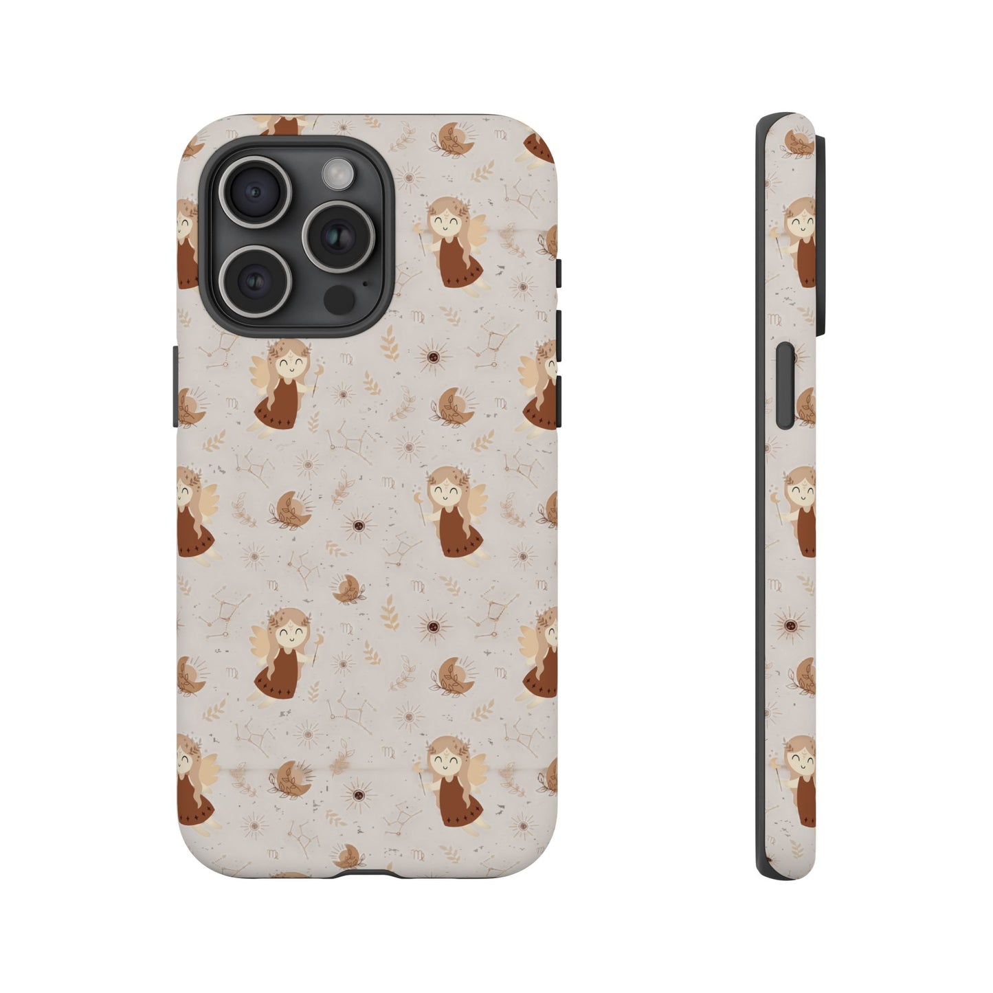 Cappucino " Zodiac Virgo " Tough Phone Cases