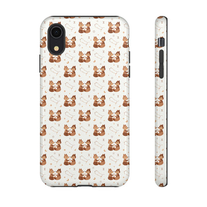 Powder White " Zodiac Gemini " Tough Phone Cases