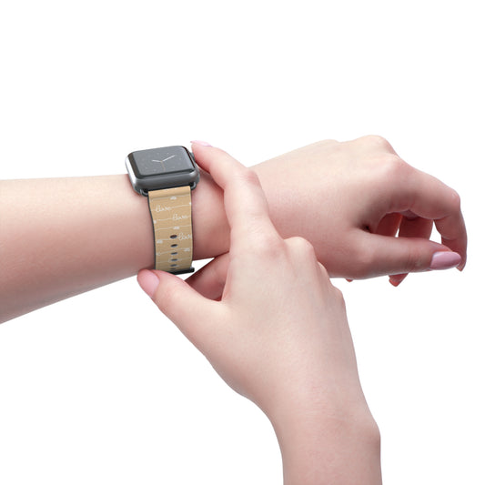 🧡Pastel "LOVE" Orange Watch Band