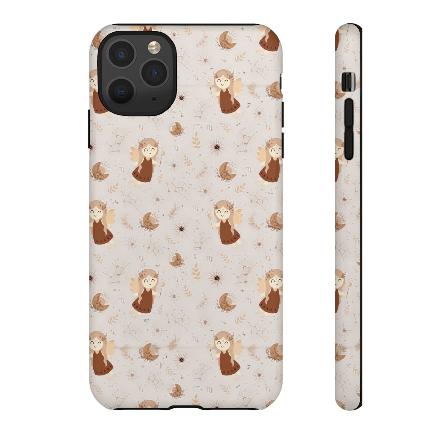 Cappucino " Zodiac Virgo " Tough Phone Cases