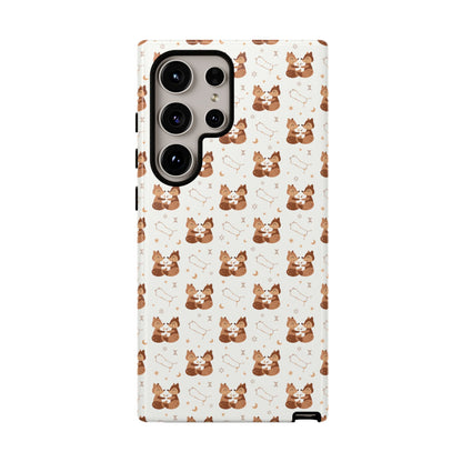 Powder White " Zodiac Gemini " Tough Phone Cases