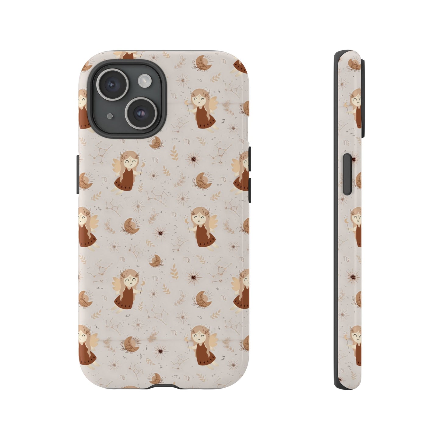 Cappucino " Zodiac Virgo " Tough Phone Cases
