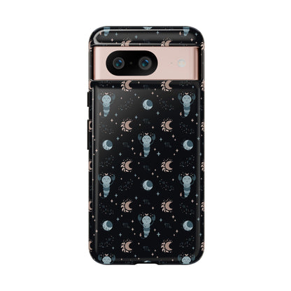 Black " Zodiac Scorpio " Tough Phone Cases