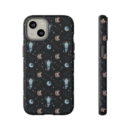 Black " Zodiac Scorpio " Tough Phone Cases