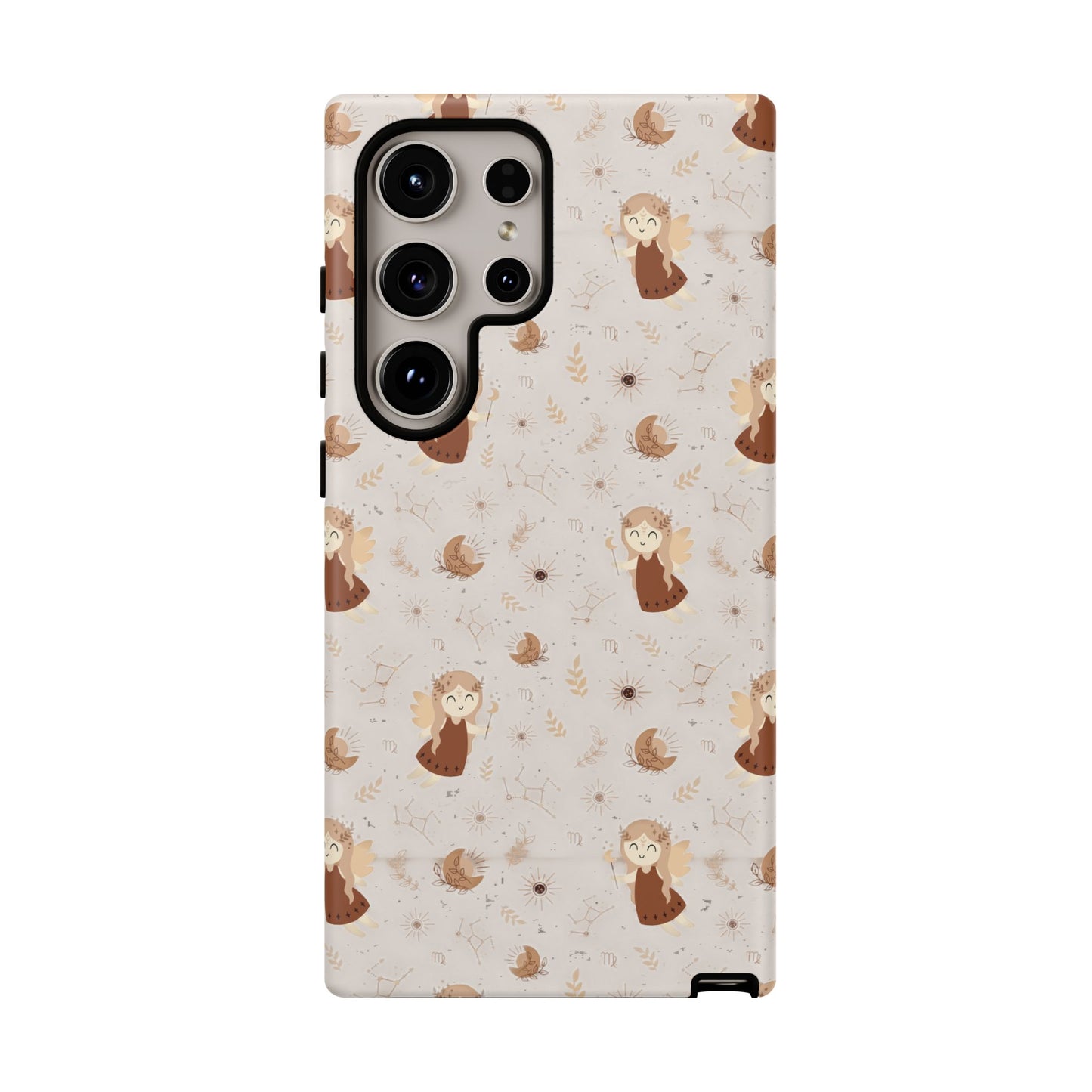 Cappucino " Zodiac Virgo " Tough Phone Cases