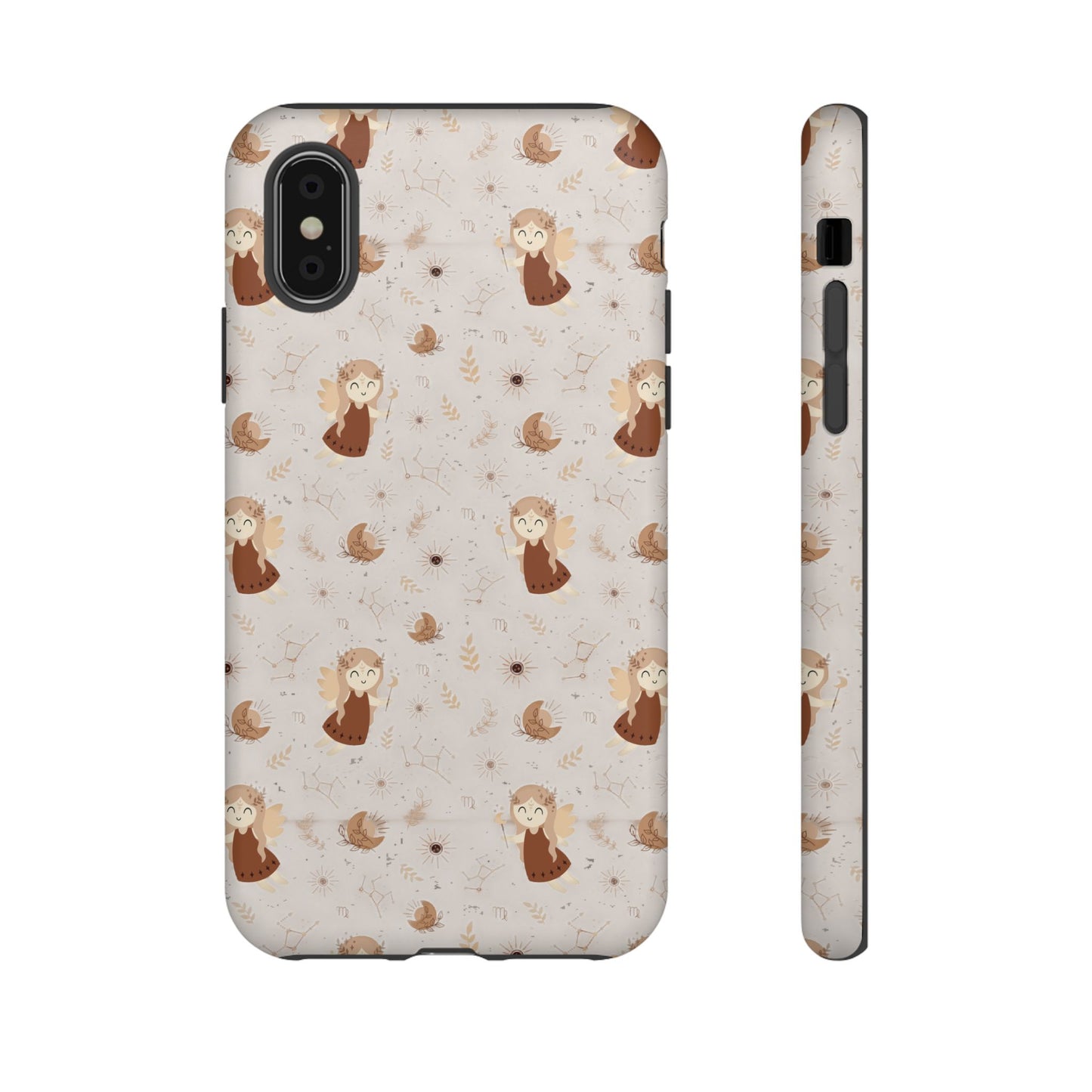 Cappucino " Zodiac Virgo " Tough Phone Cases