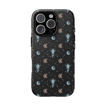 Black " Zodiac Scorpio " Tough Phone Cases