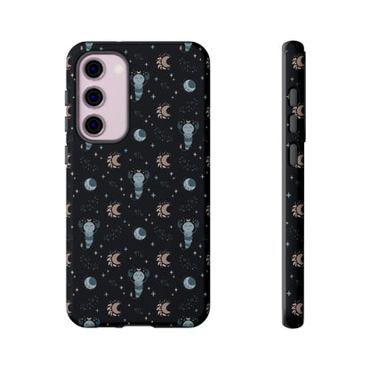 Black " Zodiac Scorpio " Tough Phone Cases
