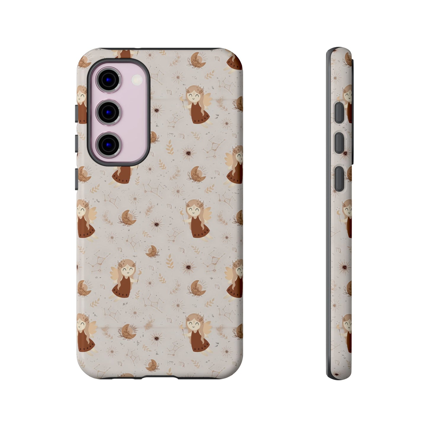 Cappucino " Zodiac Virgo " Tough Phone Cases