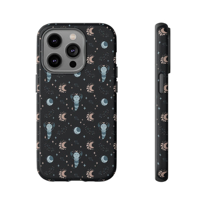 Black " Zodiac Scorpio " Tough Phone Cases
