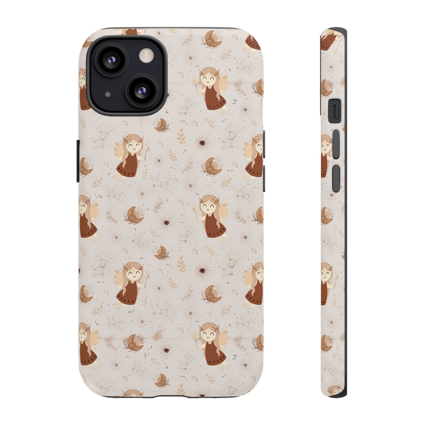 Cappucino " Zodiac Virgo " Tough Phone Cases