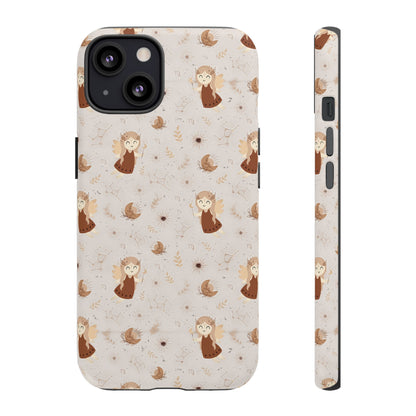 Cappucino " Zodiac Virgo " Tough Phone Cases