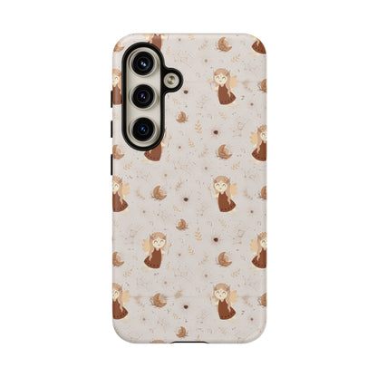 Cappucino " Zodiac Virgo " Tough Phone Cases