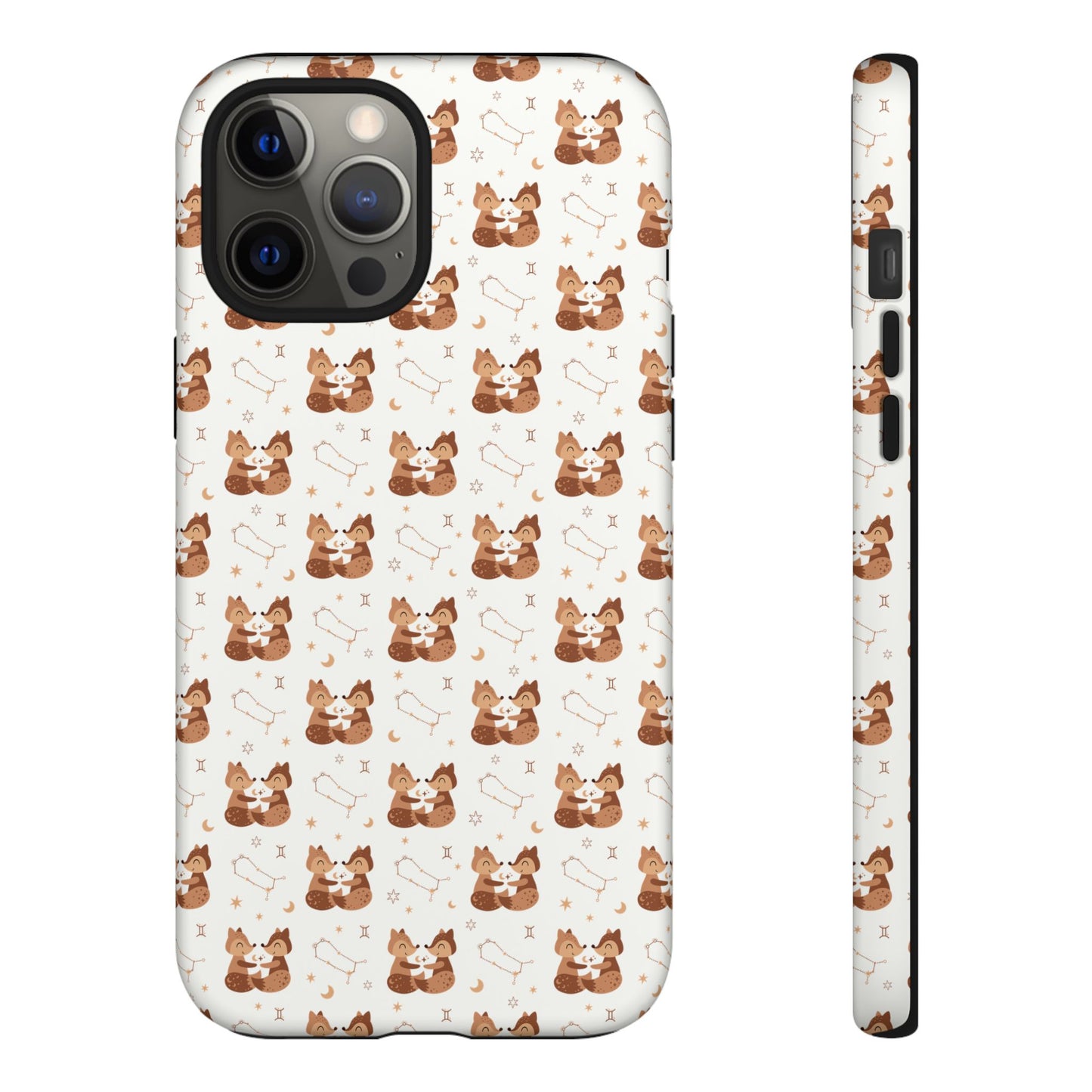 Powder White " Zodiac Gemini " Tough Phone Cases