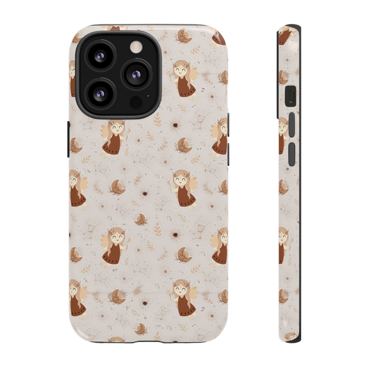 Cappucino " Zodiac Virgo " Tough Phone Cases