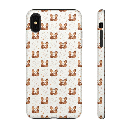 Powder White " Zodiac Gemini " Tough Phone Cases