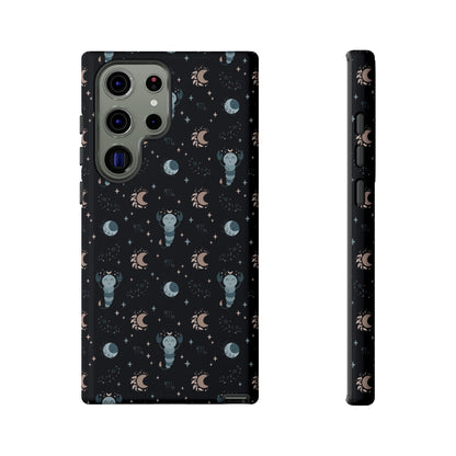 Black " Zodiac Scorpio " Tough Phone Cases