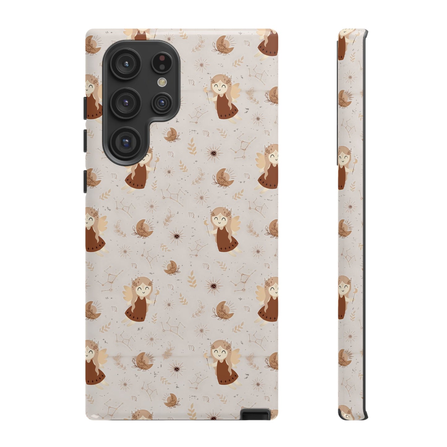 Cappucino " Zodiac Virgo " Tough Phone Cases