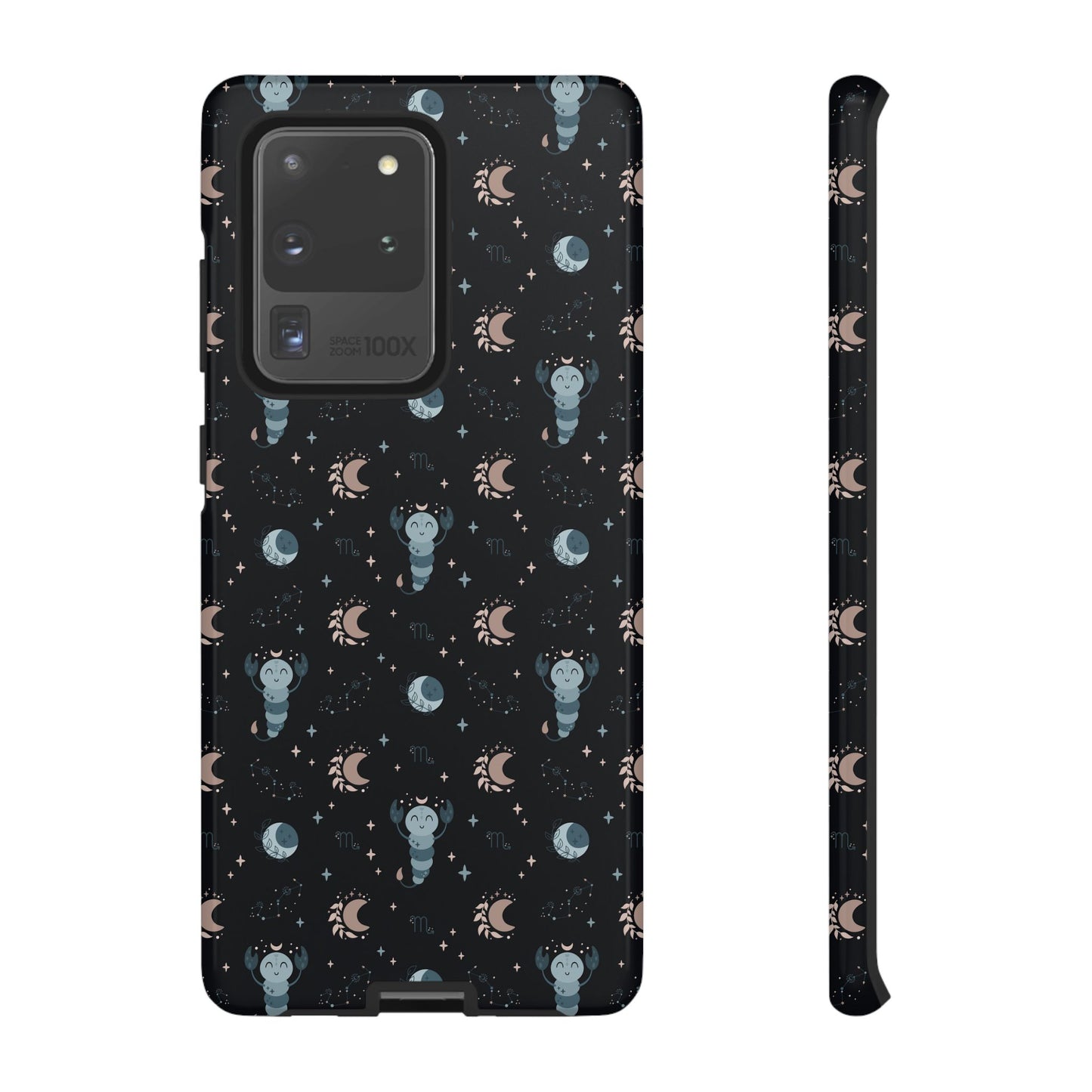 Black " Zodiac Scorpio " Tough Phone Cases