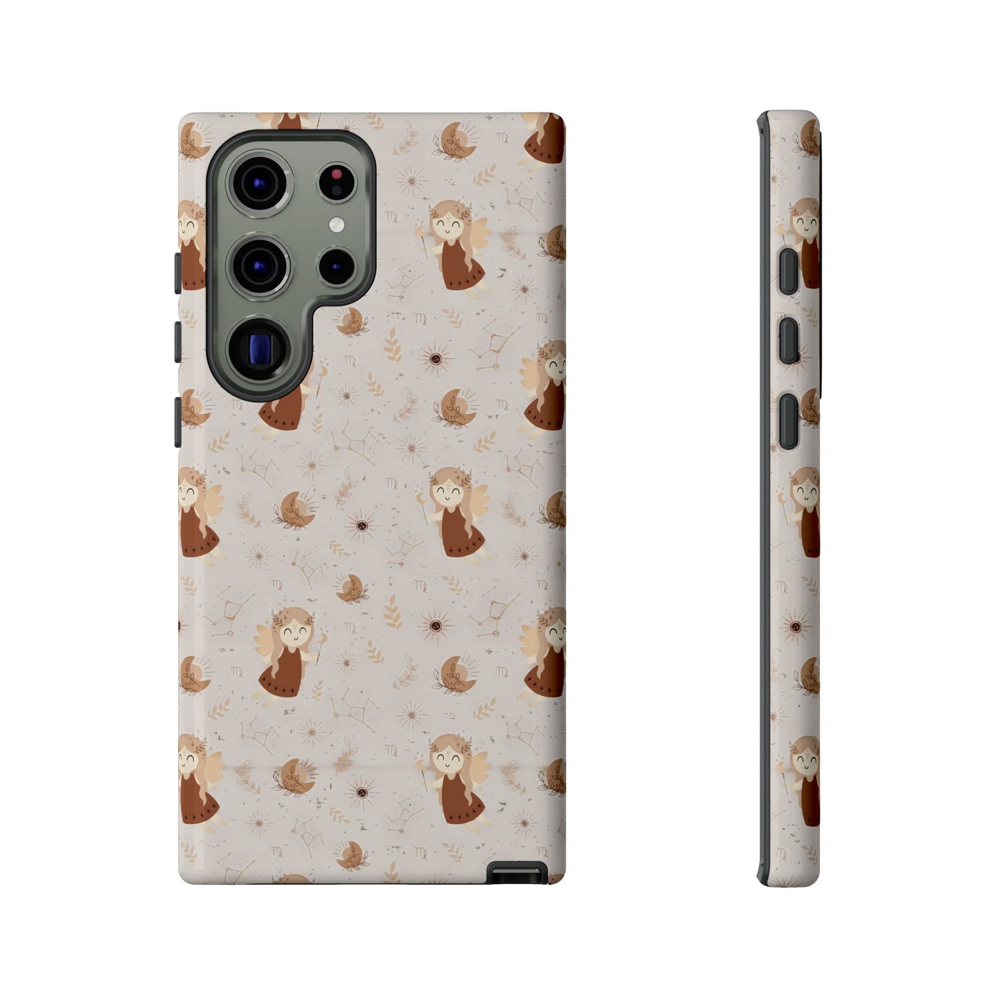 Cappucino " Zodiac Virgo " Tough Phone Cases