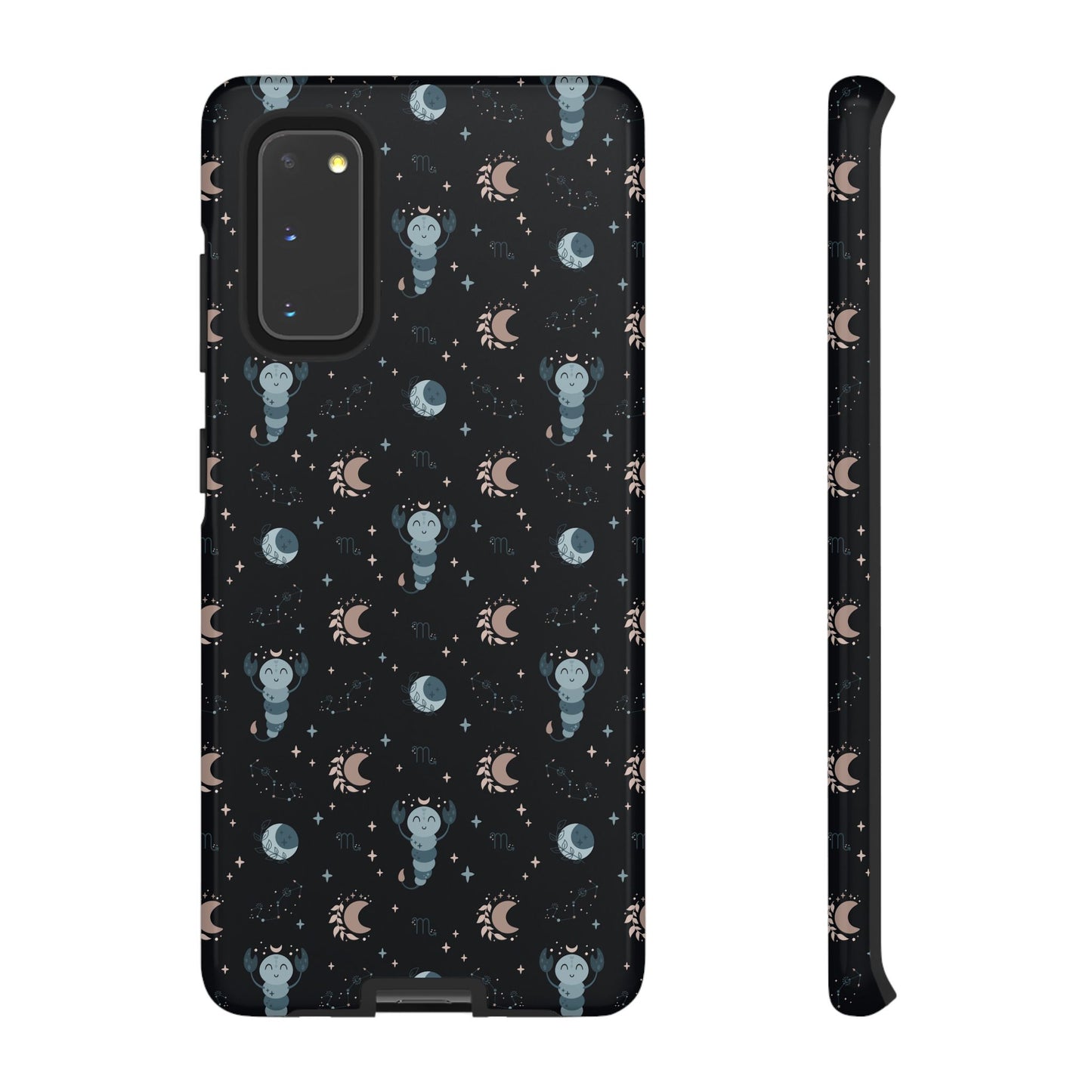 Black " Zodiac Scorpio " Tough Phone Cases