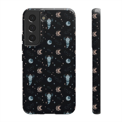 Black " Zodiac Scorpio " Tough Phone Cases