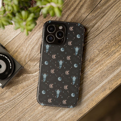 Black " Zodiac Scorpio " Tough Phone Cases